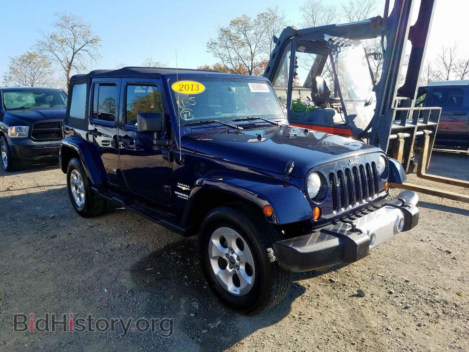 Photo 1C4BJWEG9DL516957 - JEEP WRANGLER U 2013