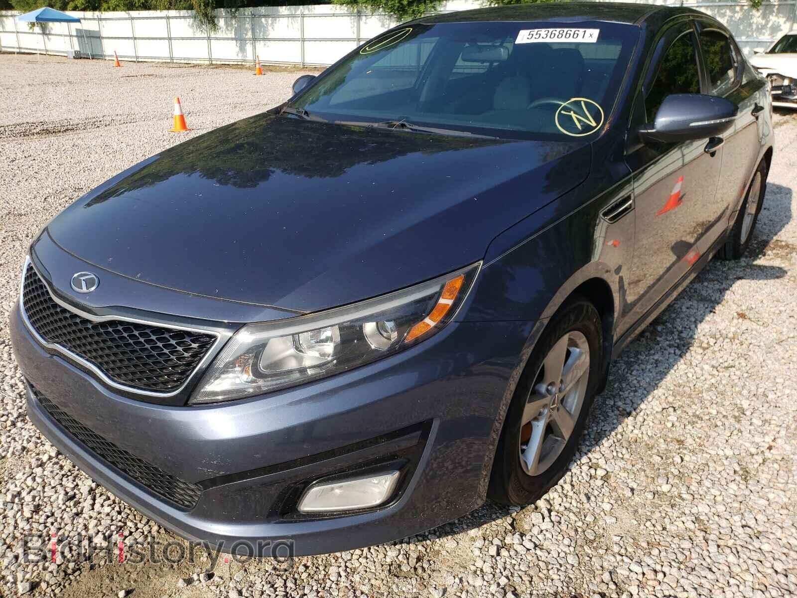 2015 KIA OPTIMA - VIN: 5XXGM4A74FG369327 - Фото 2