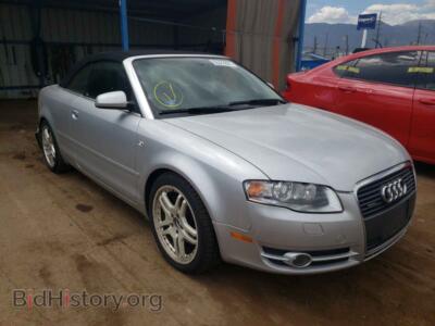 2007 Audi A4 A4 2.0T CA, silver — VIN WAUDF48H77K033171, Copart