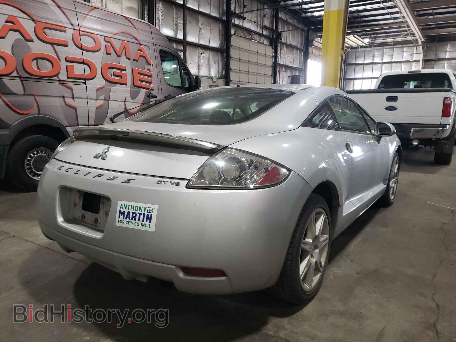 2006 MITSUBISHI ECLIPSE - VIN: 4A3AK34T86E005752 - Фото 4