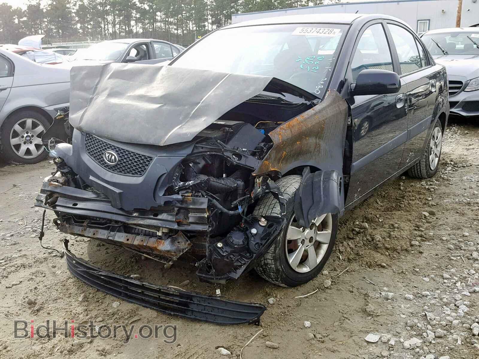 2007 KIA RIO BASE - VIN: KNADE123076240878 - Фото 2
