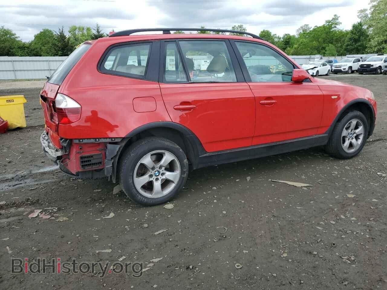 2007 BMW X3 - VIN: WBXPC93427WF04104 - Фото 3