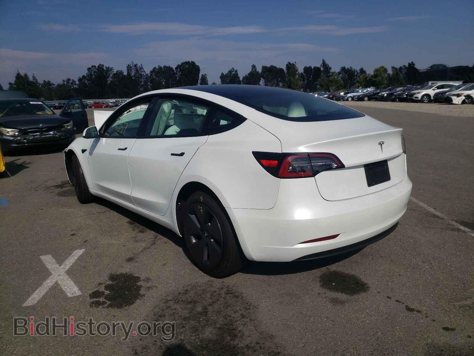 2021 TESLA MODEL 3 - VIN: 5YJ3E1EA3MF877885 - Фото 3