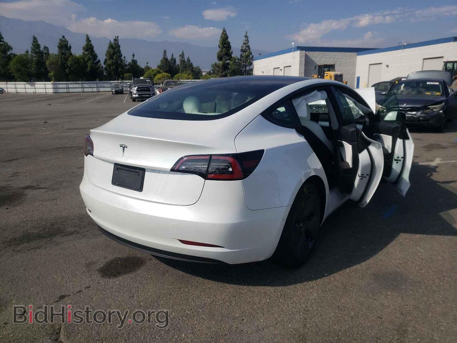 2021 TESLA MODEL 3 - VIN: 5YJ3E1EA3MF877885 - Фото 4