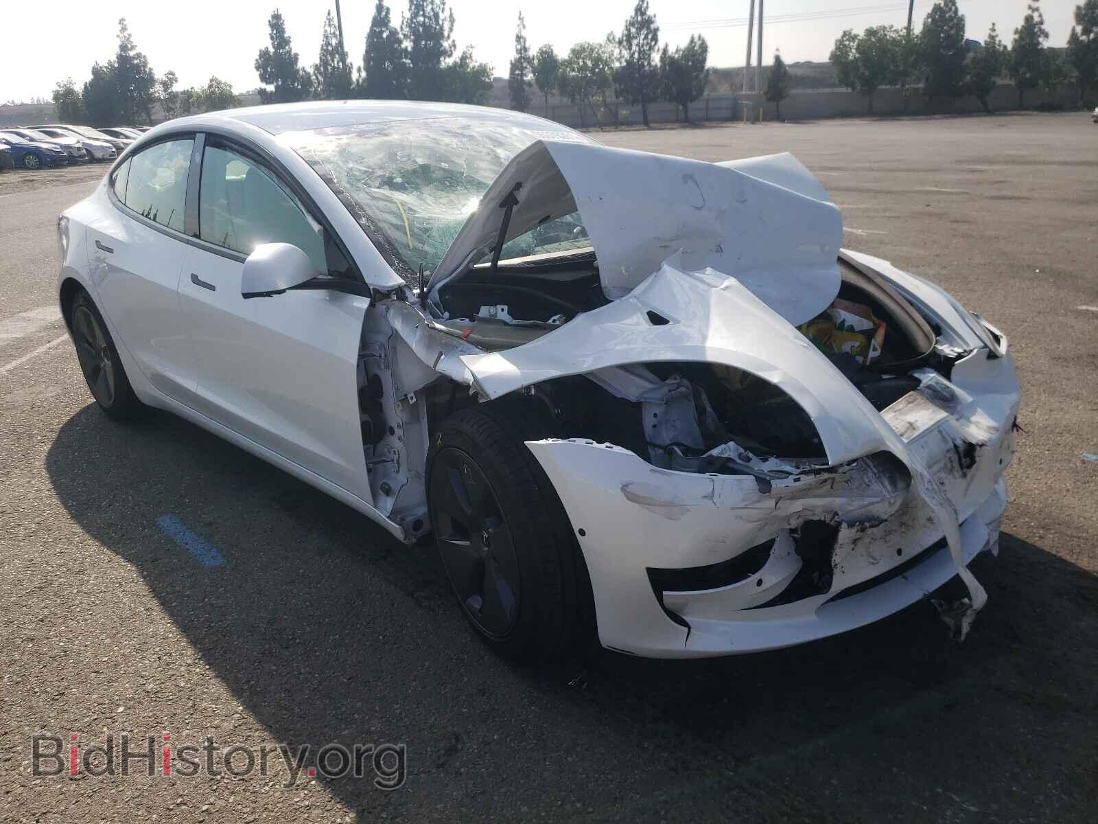 2021 TESLA MODEL 3 - VIN: 5YJ3E1EA3MF877885 - Фото 9