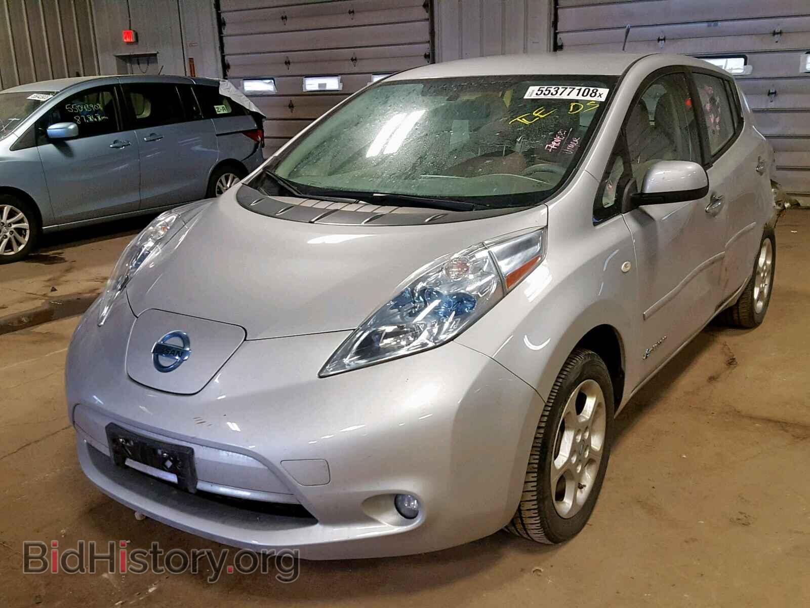 2012 NISSAN LEAF - VIN: JN1AZ0CPXCT022693 - Фото 2