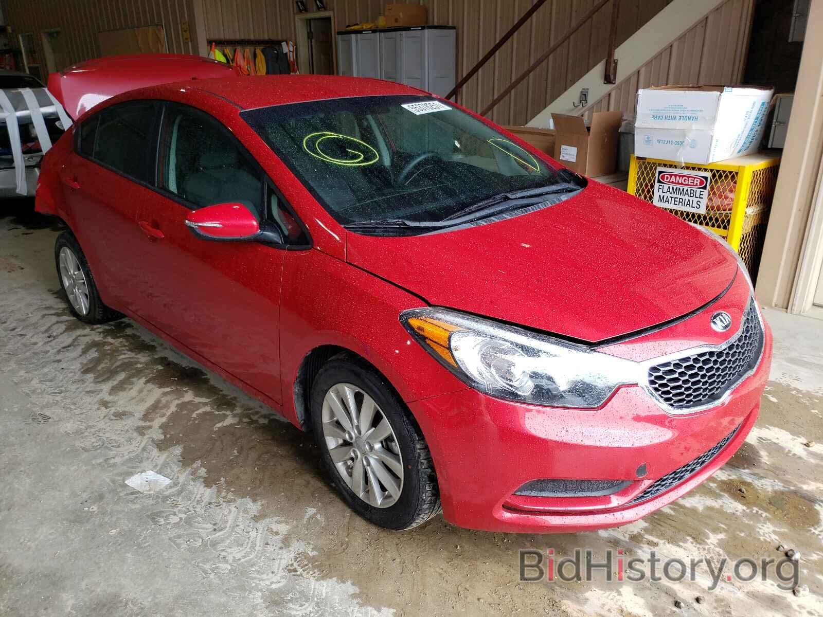 Photo KNAFX4A61E5124365 - KIA FORTE 2014