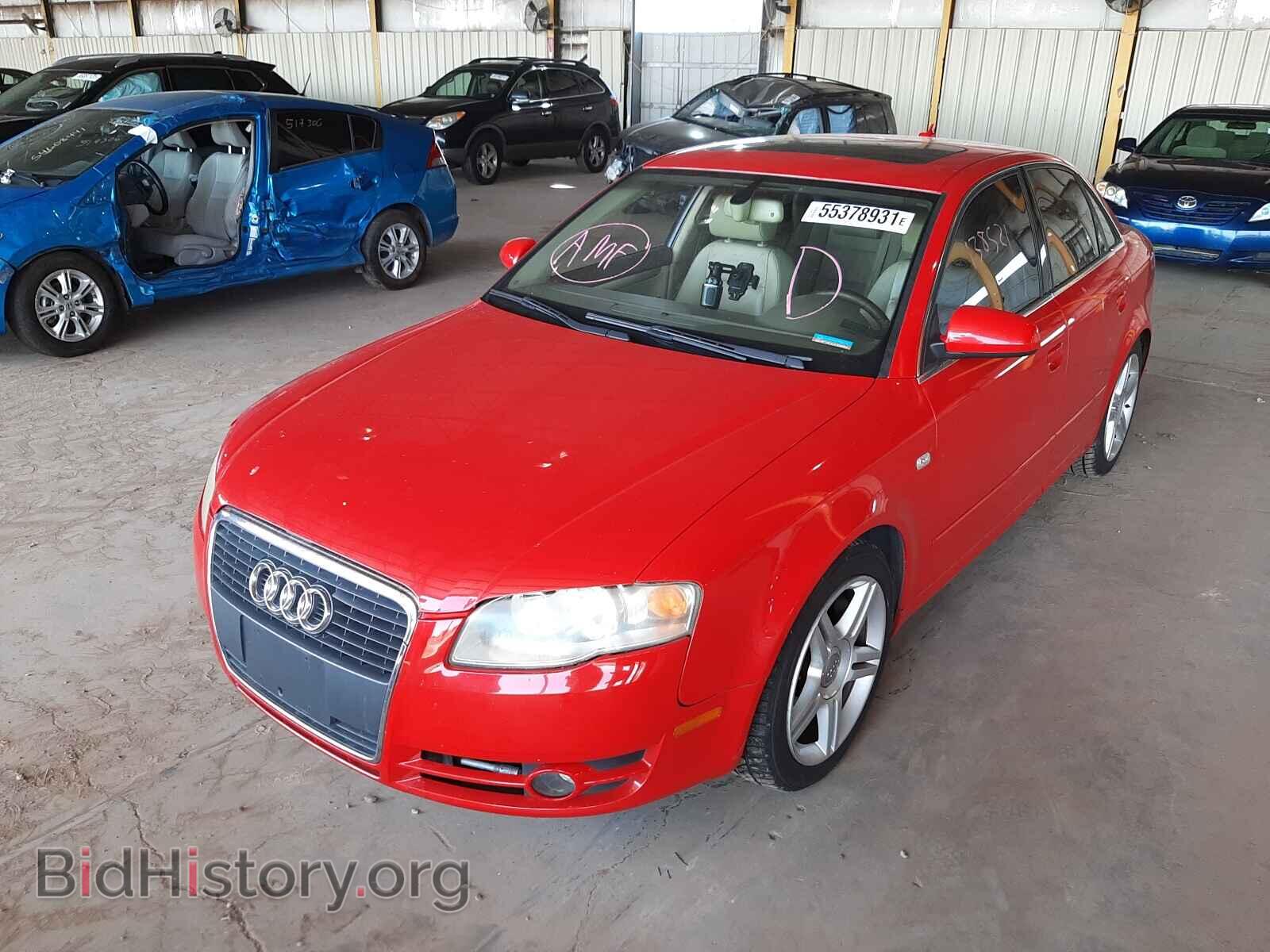 2006 AUDI A4 - VIN: WAUAF78E36A211186 - Фото 2