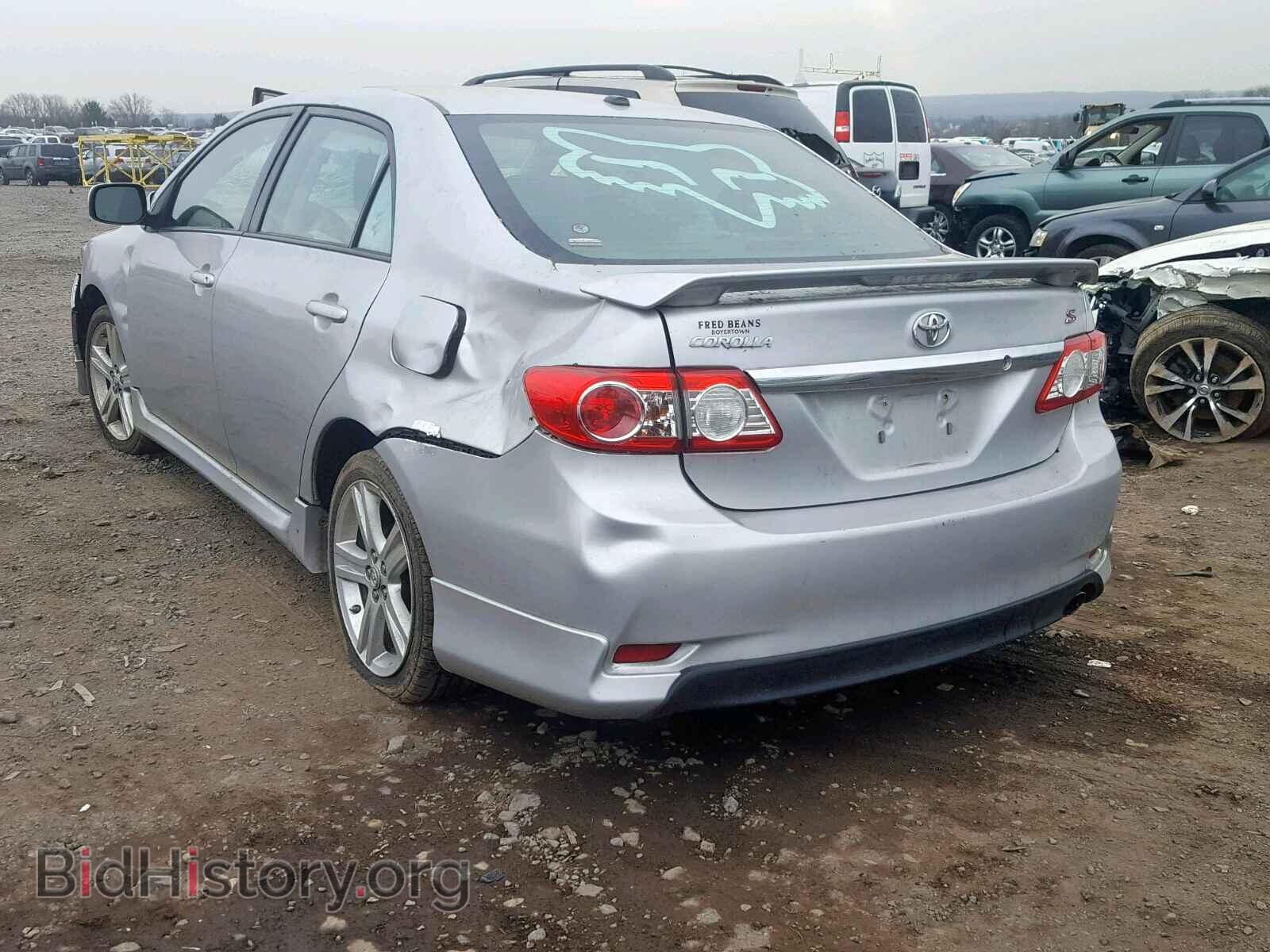2013 TOYOTA COROLLA BA - VIN: 2T1BU4EE8DC034174 - Фото 3