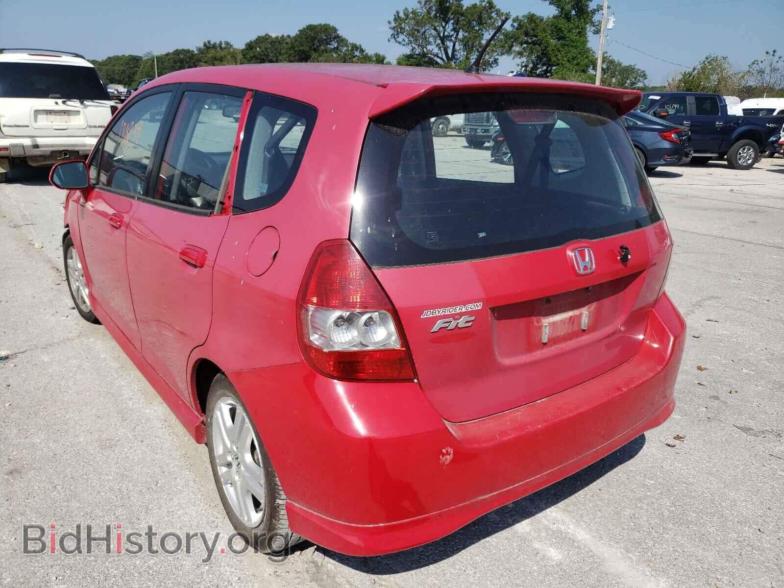 2007 HONDA FIT - VIN: JHMGD38687S018823 - Фото 3