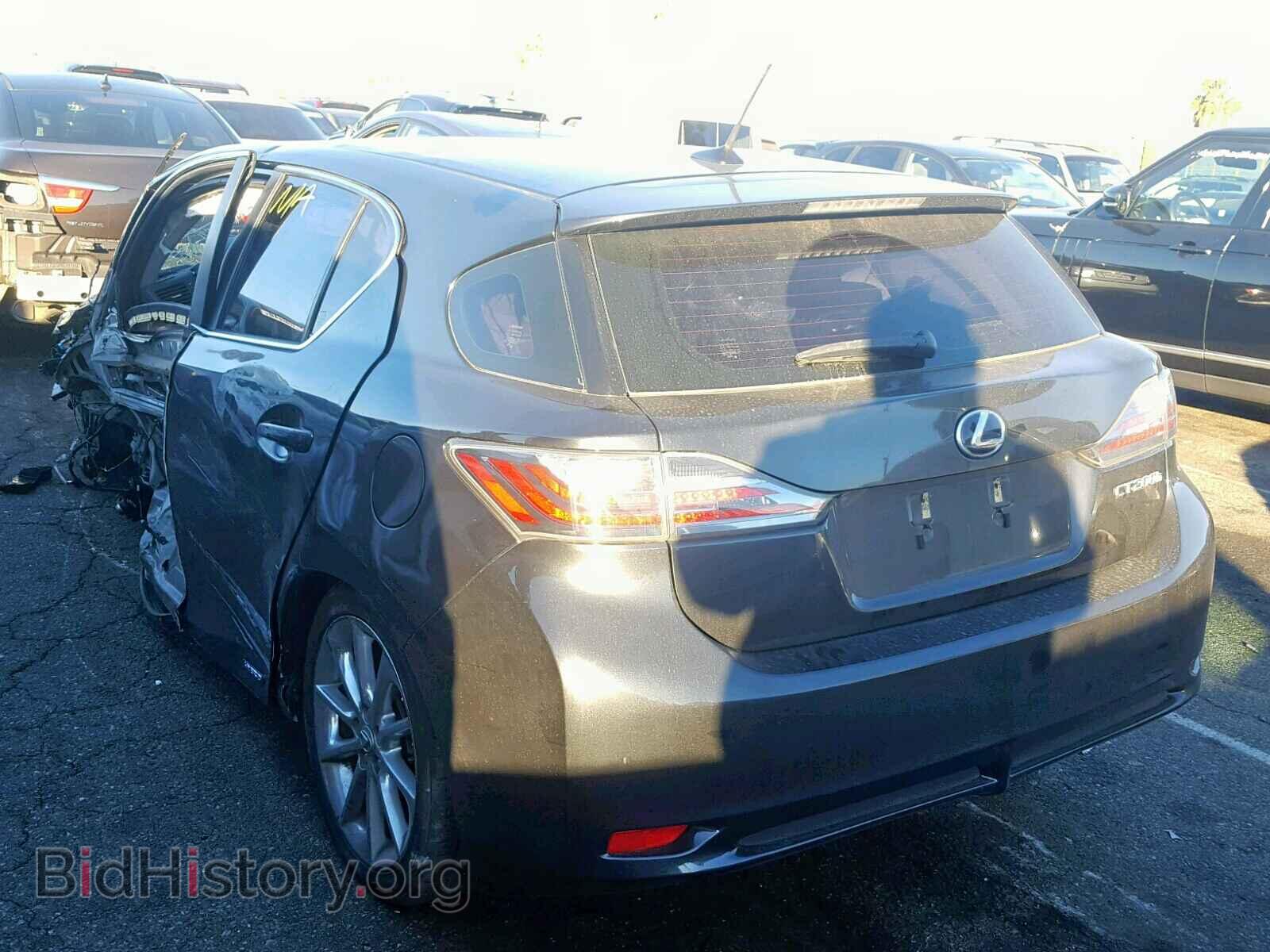 2011 LEXUS CT 200 - VIN: JTHKD5BH2B2002853 - Фото 3
