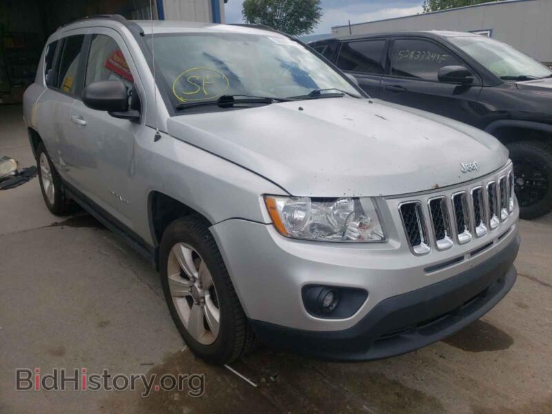 2012 Jeep COMPASS Compass SP (VIN 1C4NJDBB7CD576142) — photo 1 of 10, Copart, damage: front end