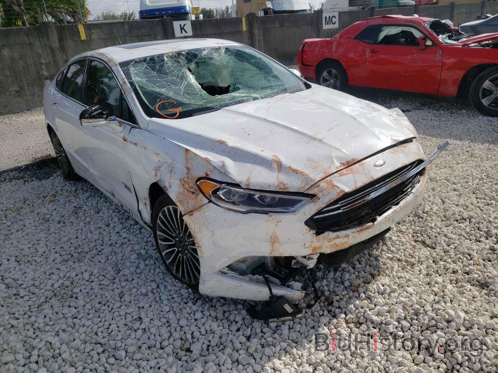 Photo 3FA6P0SU4HR253927 - FORD FUSION 2017