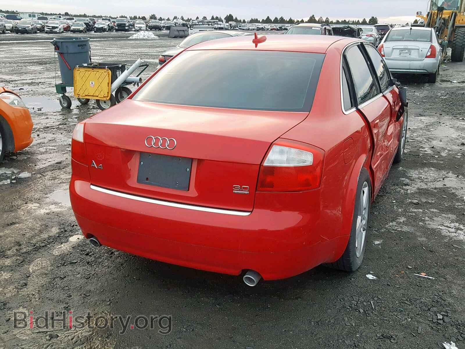 2005 AUDI A4 - VIN: WAULT68E05A020335 - Фото 4