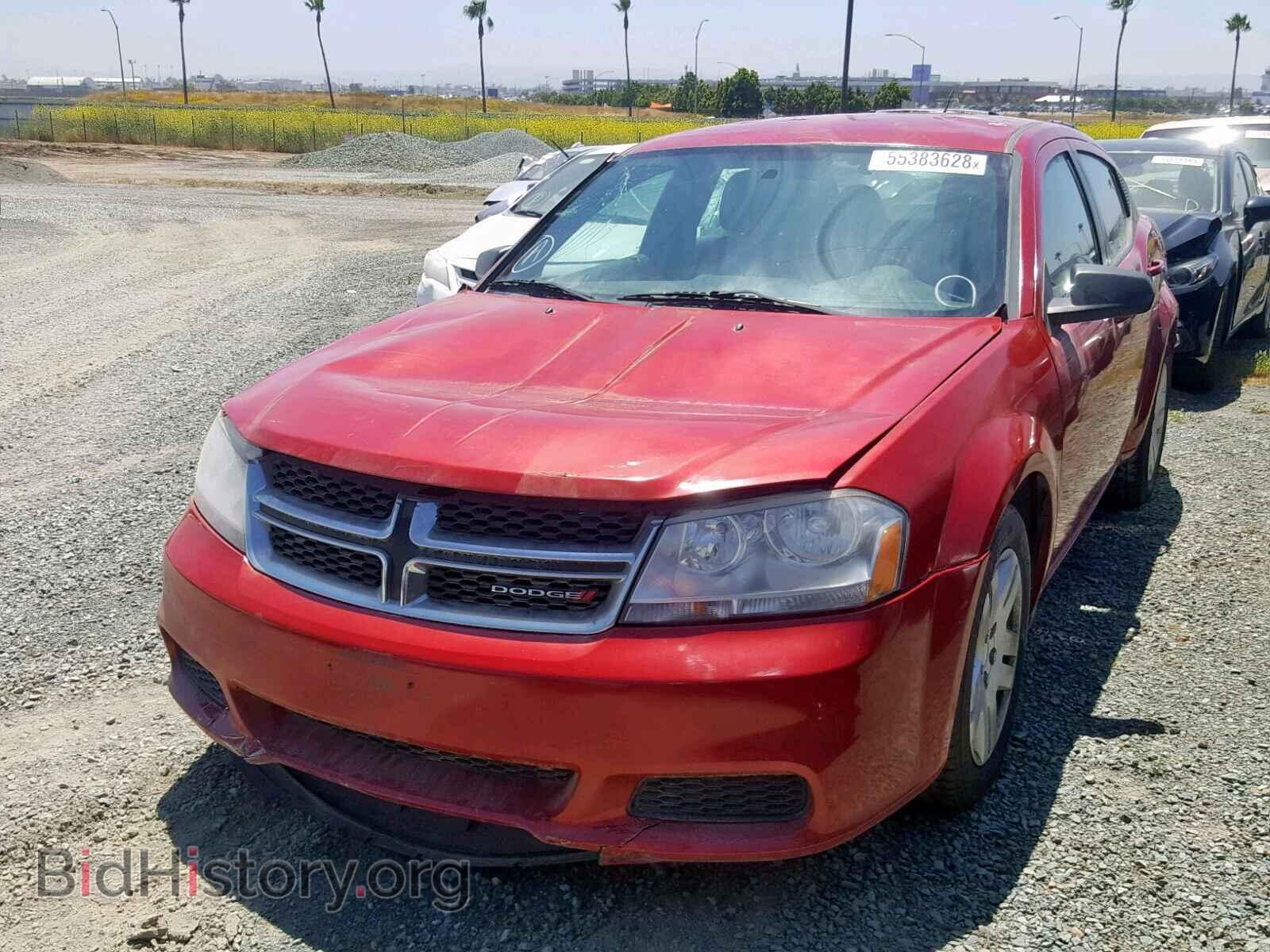 2012 DODGE AVENGER - VIN: 1C3CDZAB4CN294097 - Фото 2