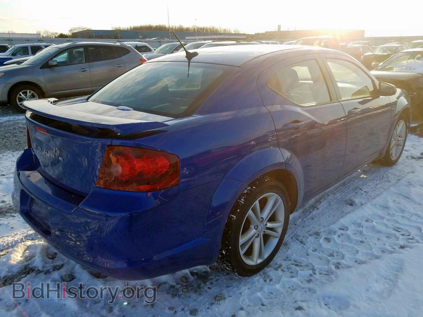 2014 DODGE AVENGER - VIN: 1C3CDZAB2EN201743 - Фото 4
