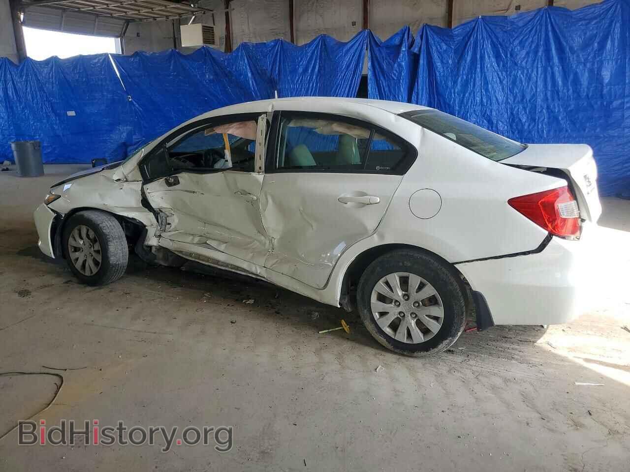 2012 HONDA CIVIC - VIN: 2HGFB2F52CH326421 - Фото 2