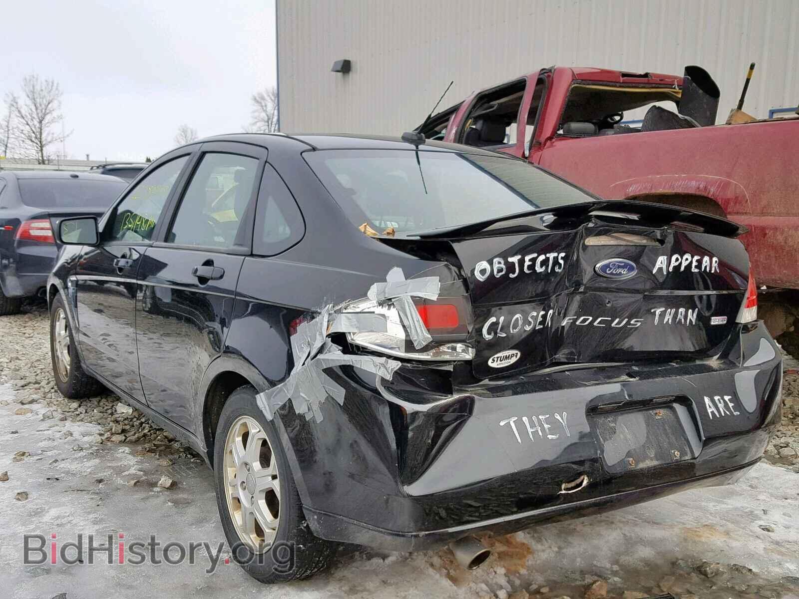 2008 FORD FOCUS - VIN: 1FAHP35N98W288751 - Фото 3