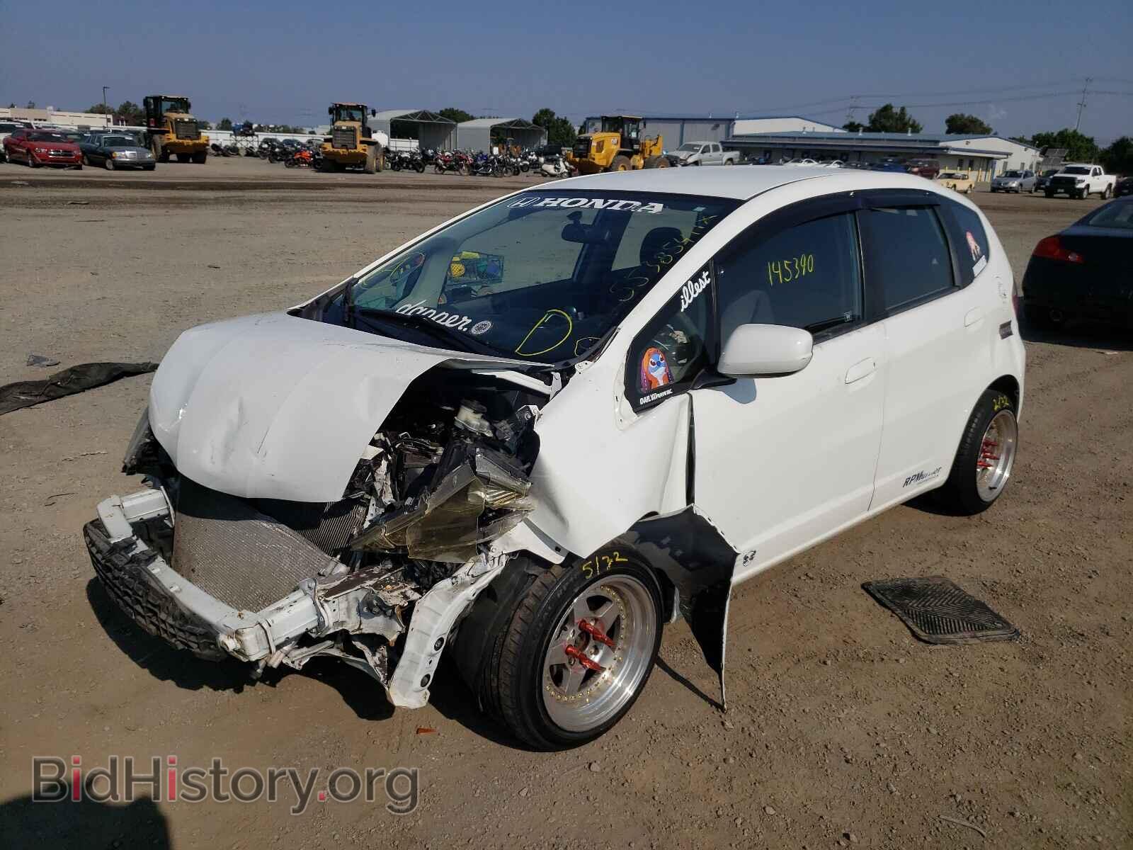 2013 HONDA FIT - VIN: JHMGE8H36DC065340 - Фото 2