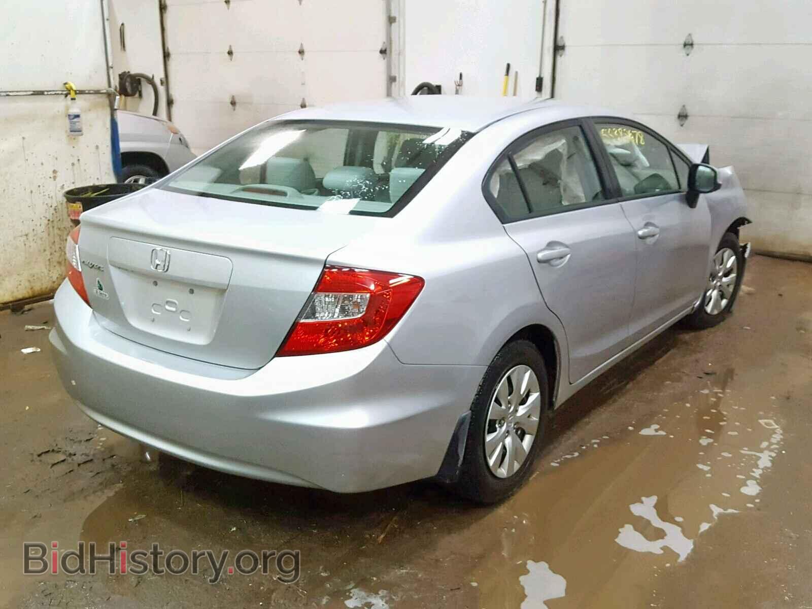 2012 HONDA CIVIC LX - VIN: 19XFB2F55CE013678 - Фото 4