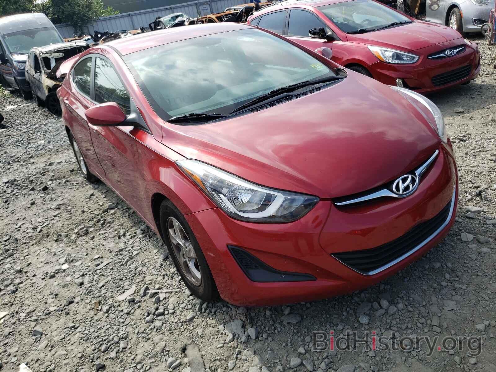 Photo 5NPDH4AE9EH544969 - HYUNDAI ELANTRA 2014