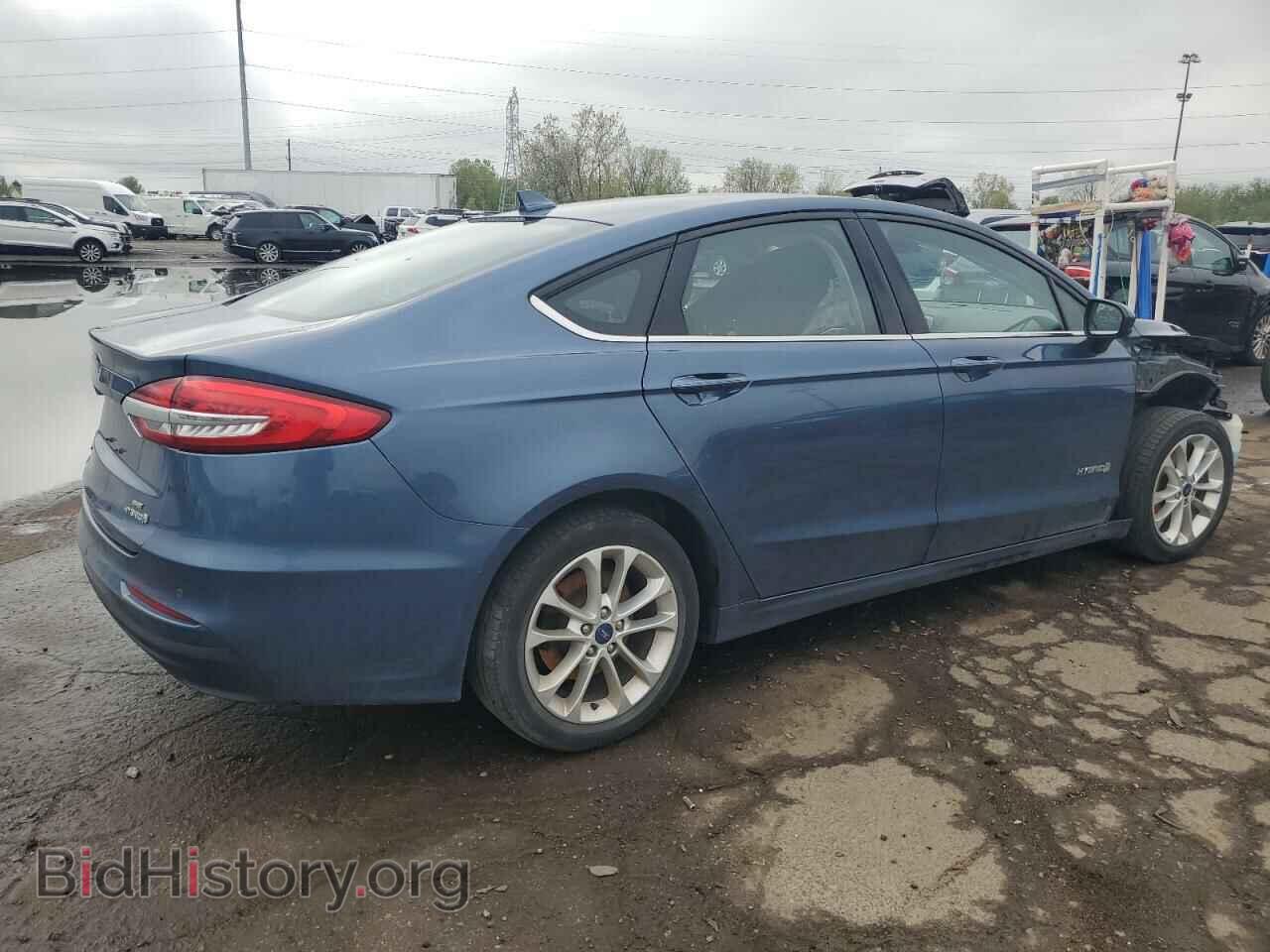 2019 FORD FUSION - VIN: 3FA6P0LUXKR197305 - Фото 3