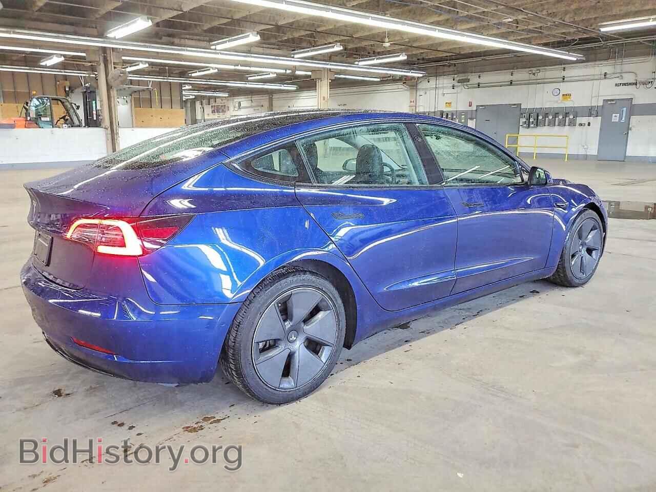 2022 TESLA MODEL 3 - VIN: 5YJ3E1EA7NF371025 - Фото 3