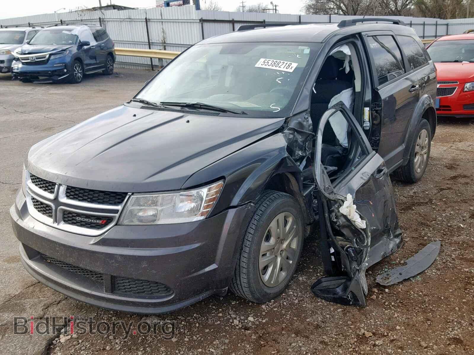 2016 DODGE JOURNEY SE - VIN: 3C4PDCAB5GT215519 - Фото 2