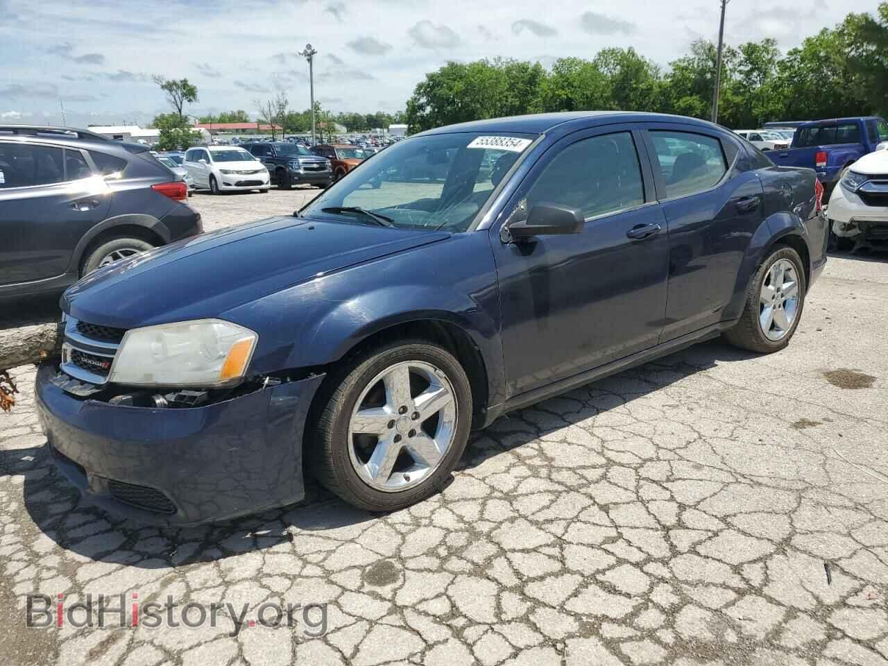 Фотография 1C3CDZAB1DN610539 - DODGE AVENGER 2013