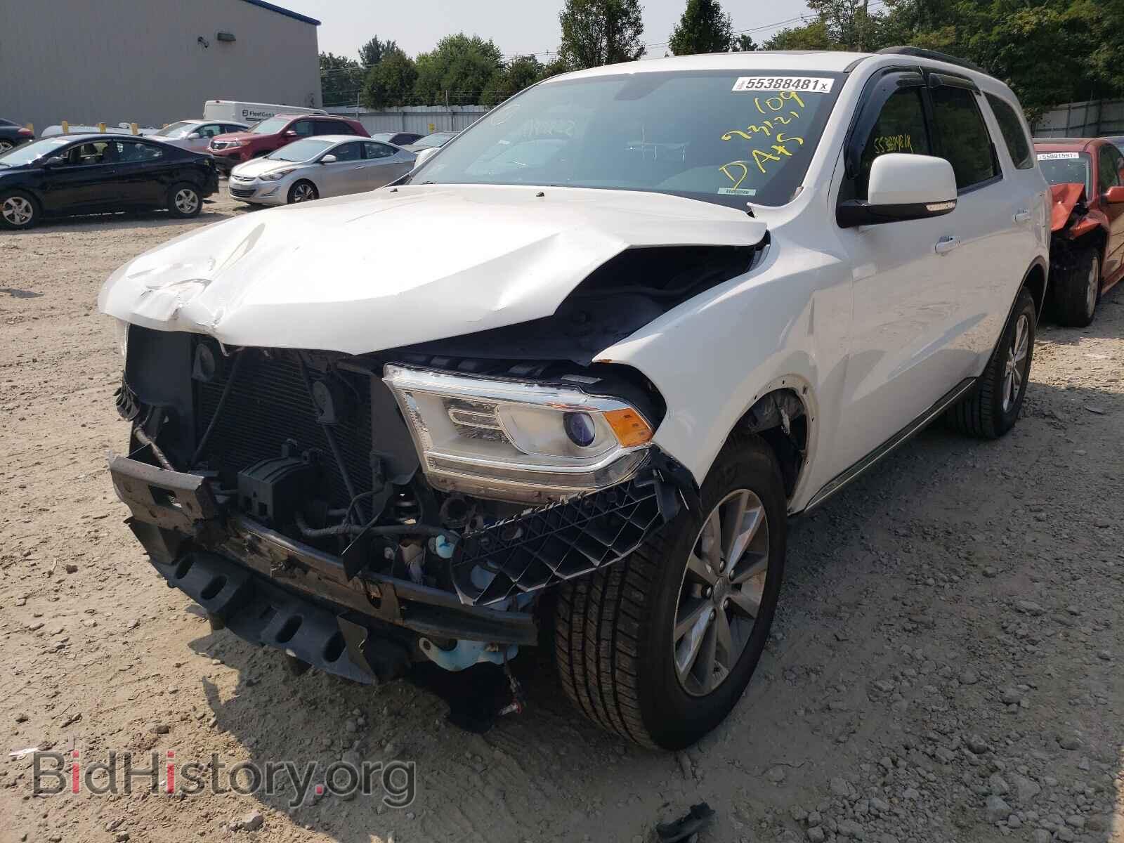 2014 DODGE DURANGO - VIN: 1C4RDJDG2EC593049 - Фото 2