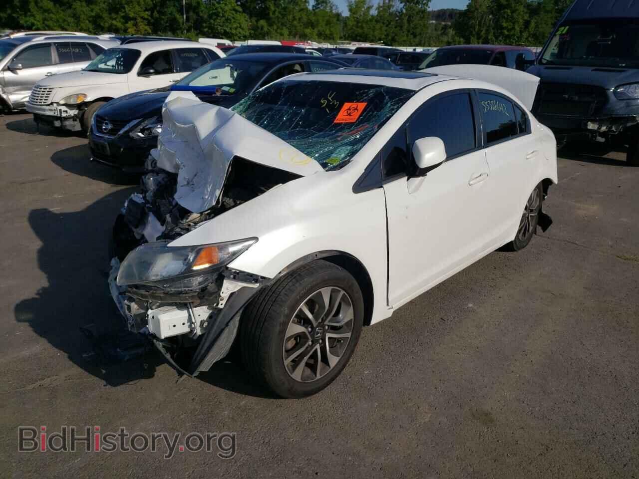2013 HONDA CIVIC - VIN: 19XFB2F91DE243965 - Фото 2