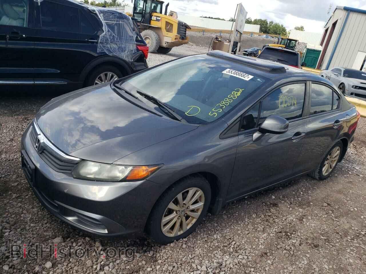 2012 HONDA CIVIC - VIN: 2HGFB2F81CH508914 - Фото 2