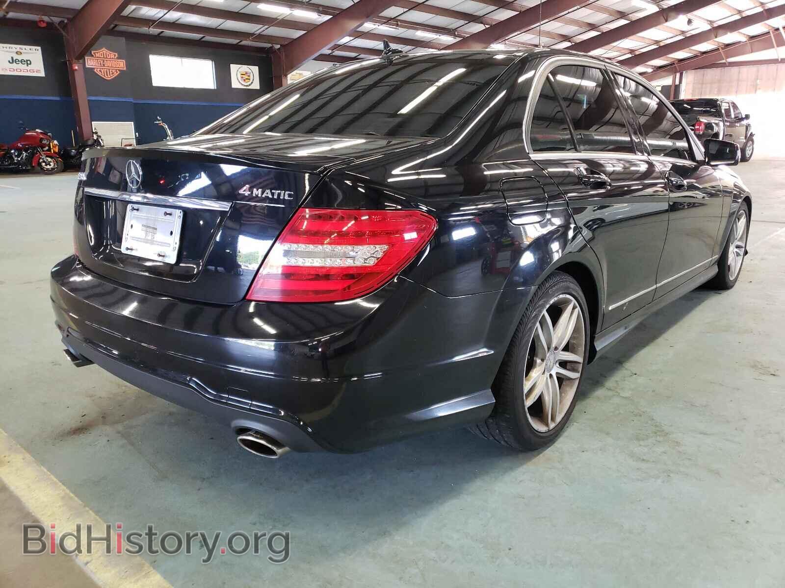 2012 MERCEDES-BENZ C-CLASS - VIN: WDDGF8BBXCA699636 - Фото 4