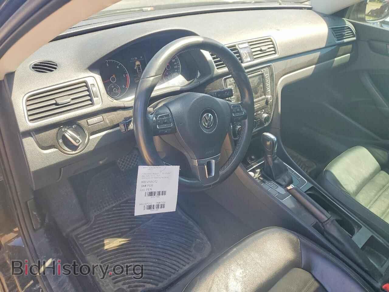 2012 VOLKSWAGEN PASSAT - VIN: 1VWCN7A39CC096923 - Фото 8