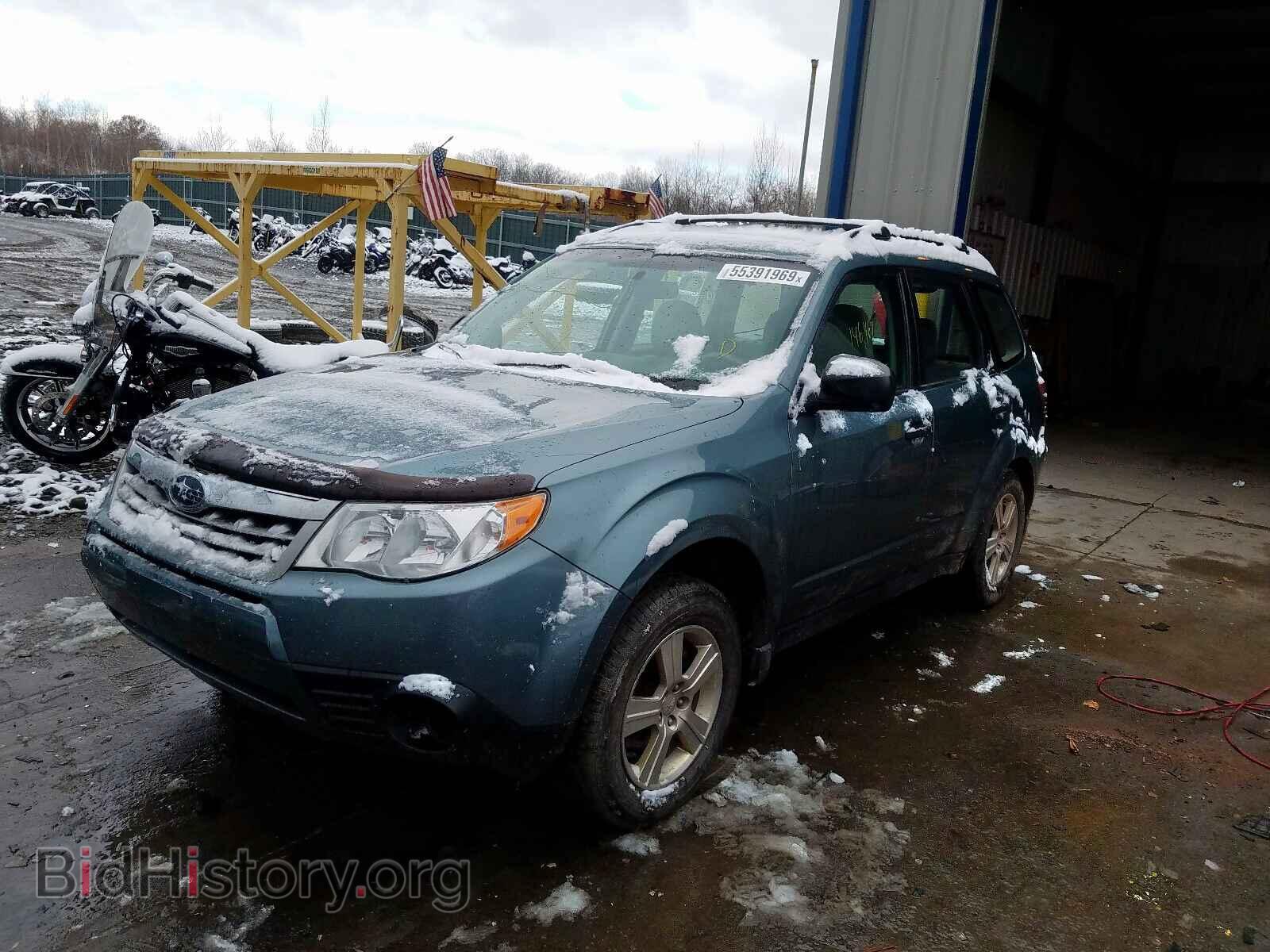 2011 SUBARU FORESTER - VIN: JF2SHABC7BH752802 - Фото 2