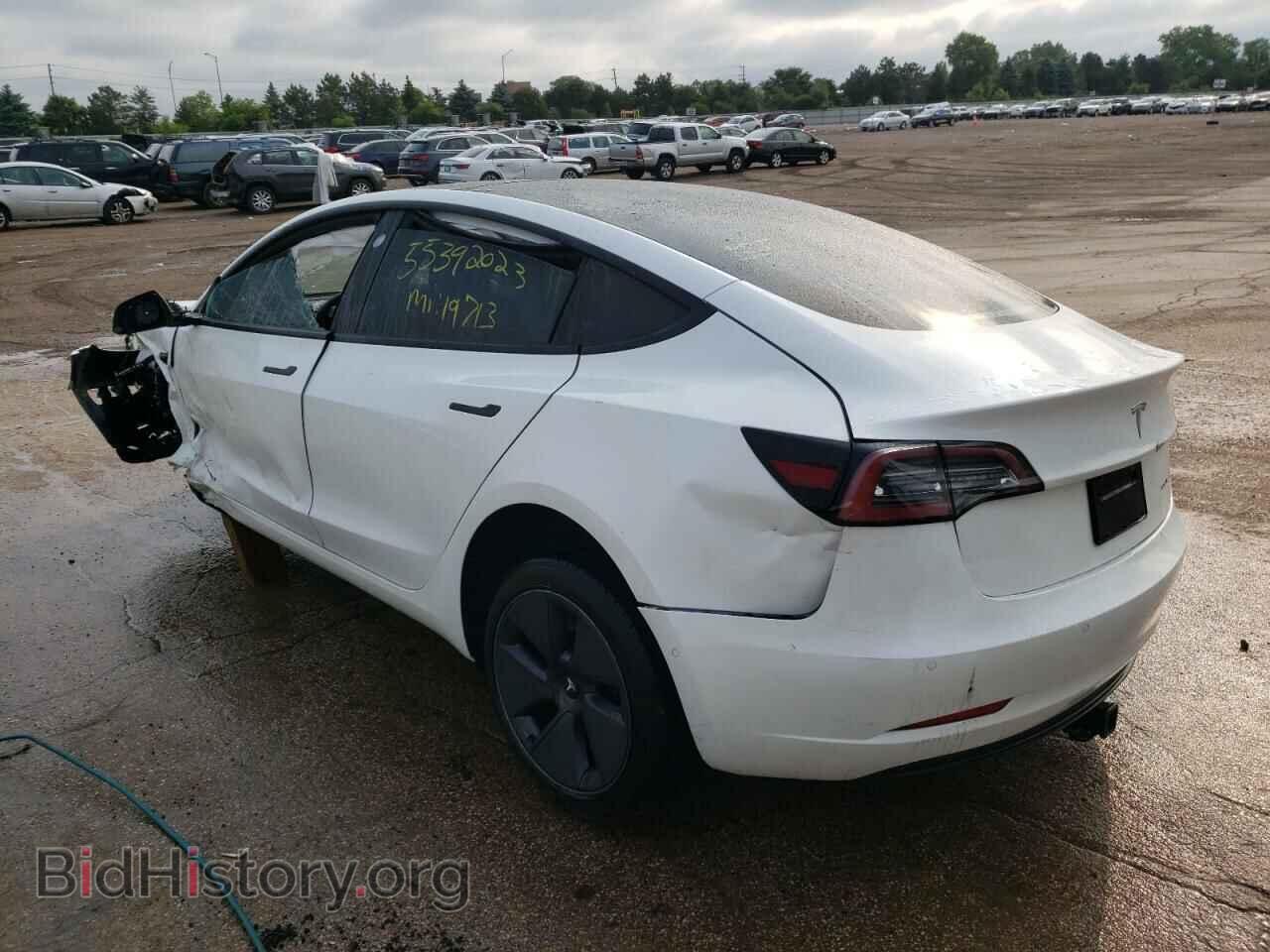 2022 TESLA MODEL 3 - VIN: 5YJ3E1EB3NF121094 - Photo 2