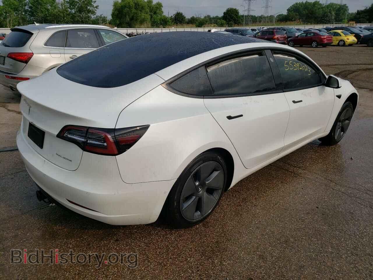 2022 TESLA MODEL 3 - VIN: 5YJ3E1EB3NF121094 - Photo 3