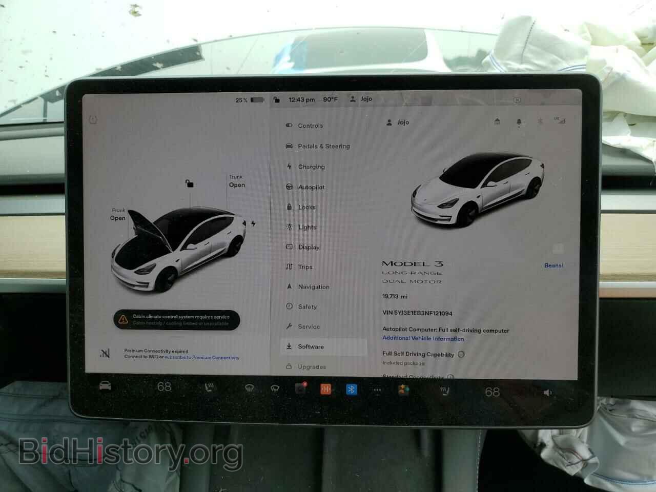 2022 TESLA MODEL 3 - VIN: 5YJ3E1EB3NF121094 - Photo 9
