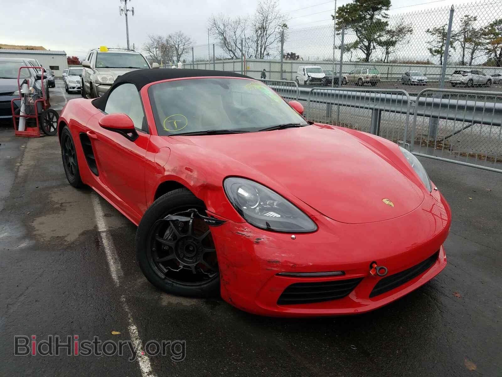 Фотография WP0CA2A84HS221613 - PORSCHE BOXSTER 2017