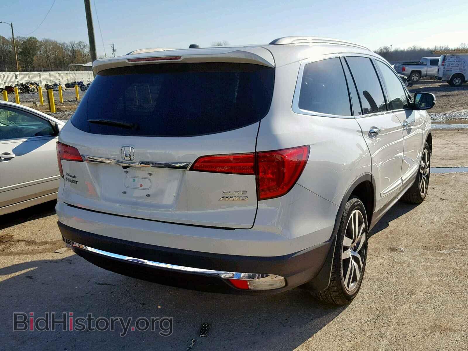 2017 HONDA PILOT ELIT - VIN: 5FNYF6H08HB092917 - Фото 4
