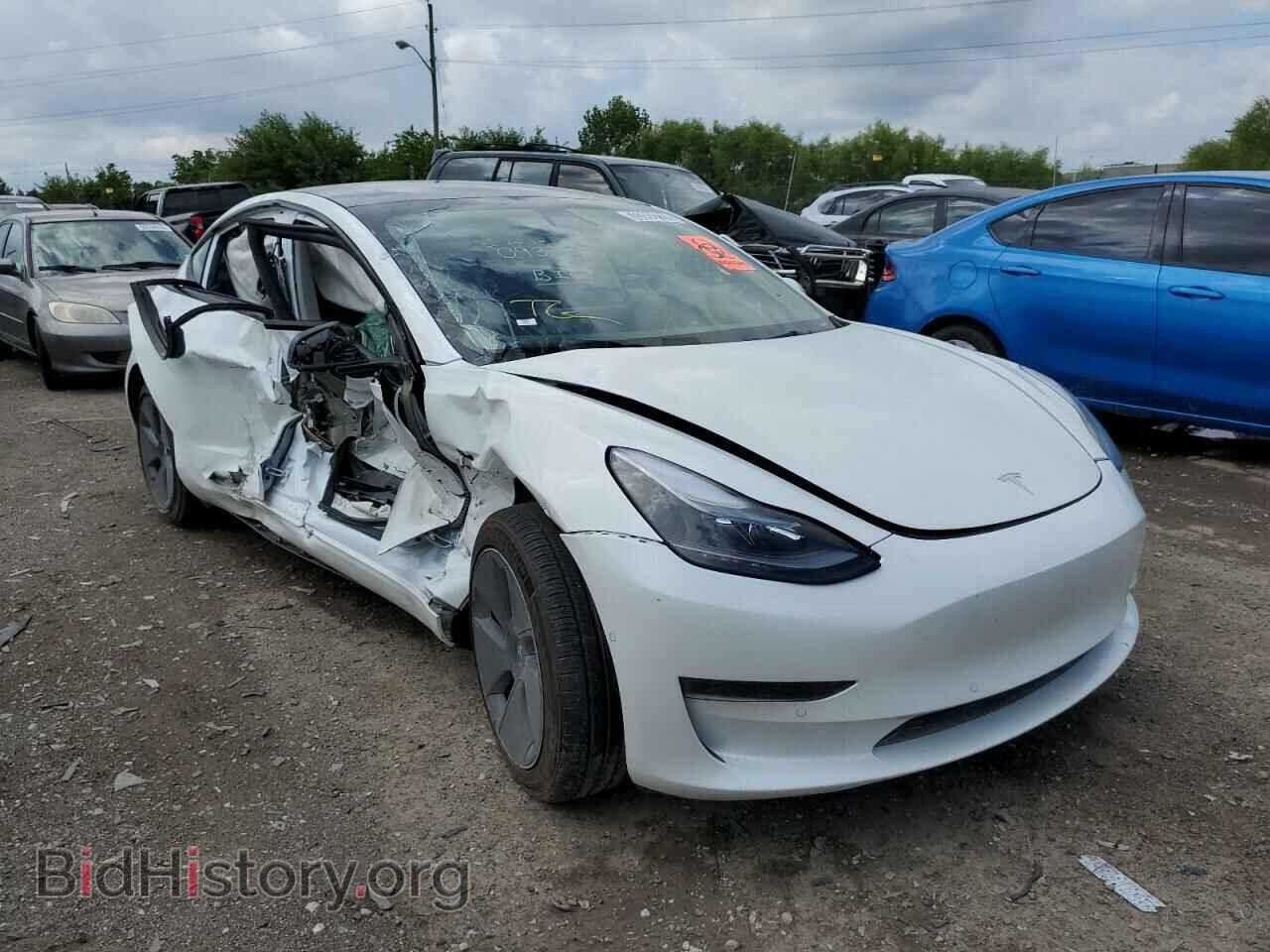 Фотография 5YJ3E1EA0MF093339 - TESLA MODEL 3 2021