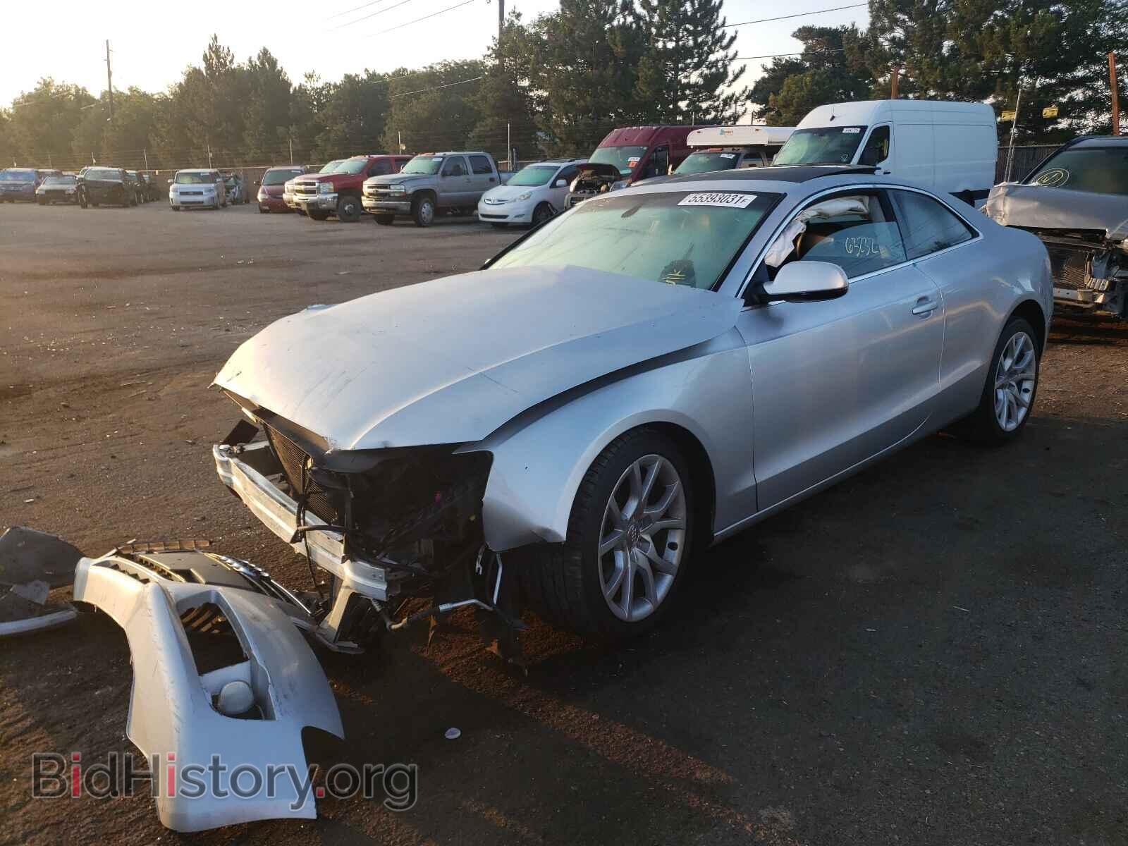2012 AUDI A5 - VIN: WAULFAFR7CA004369 - Photo 2