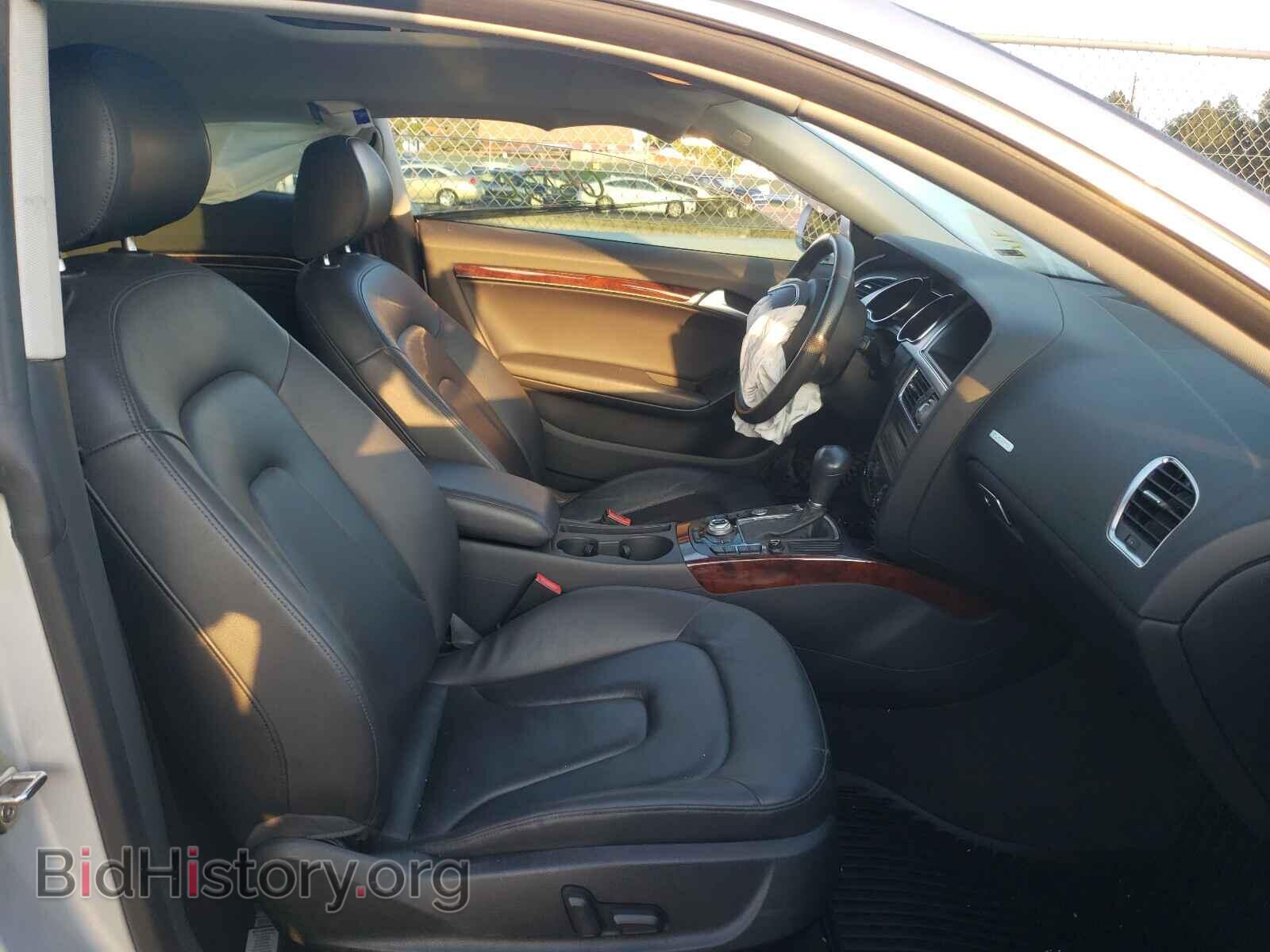 2012 AUDI A5 - VIN: WAULFAFR7CA004369 - Photo 5