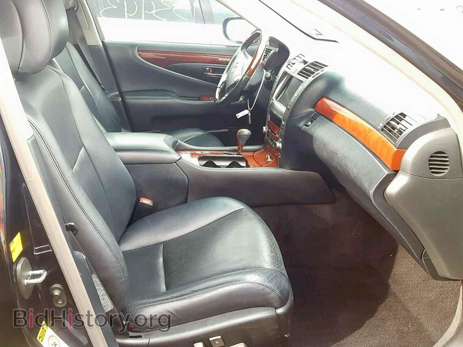 2007 LEXUS LS460 - VIN: JTHBL46F975037563 - Фото 5