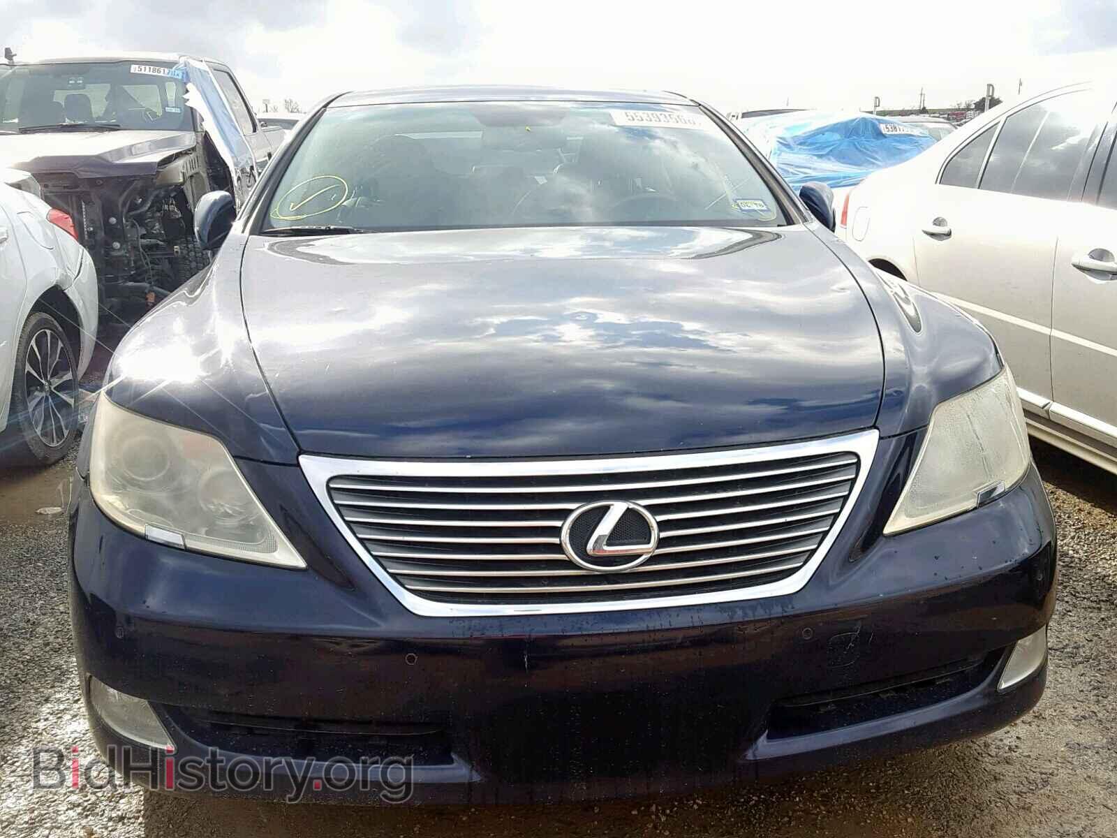 2007 LEXUS LS460 - VIN: JTHBL46F975037563 - Фото 9