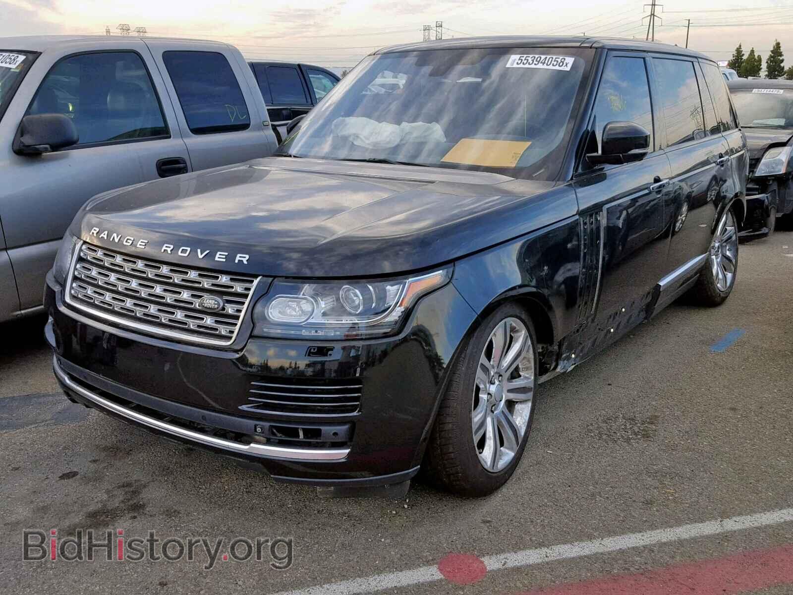 2015 LAND ROVER RANGE ROVE - VIN: SALGW3TF0FA222855 - Фото 2