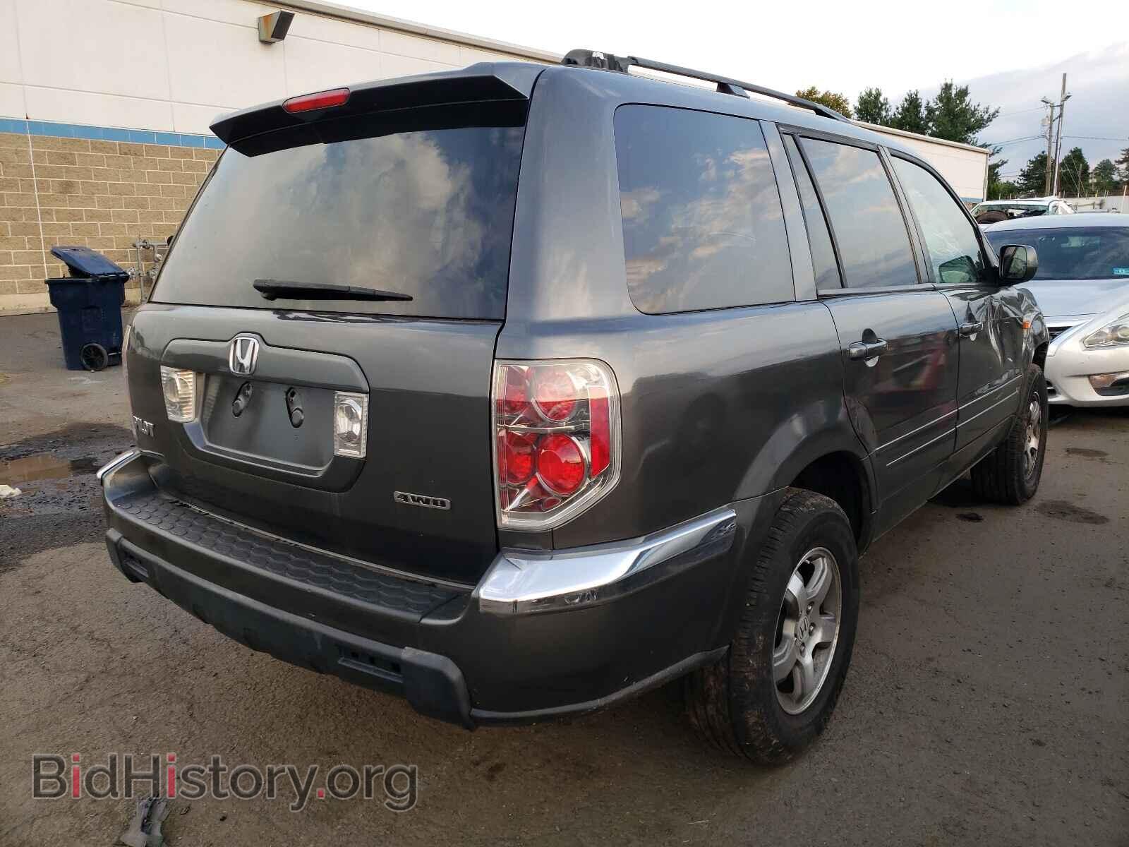 2007 HONDA PILOT - VIN: 2HKYF18657H525794 - Фото 4