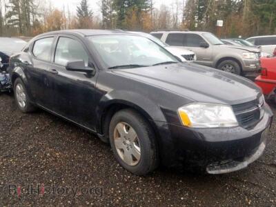 2010 Dodge AVENGER Avenger SX, black — VIN 1B3CC4FBXAN209370, Copart
