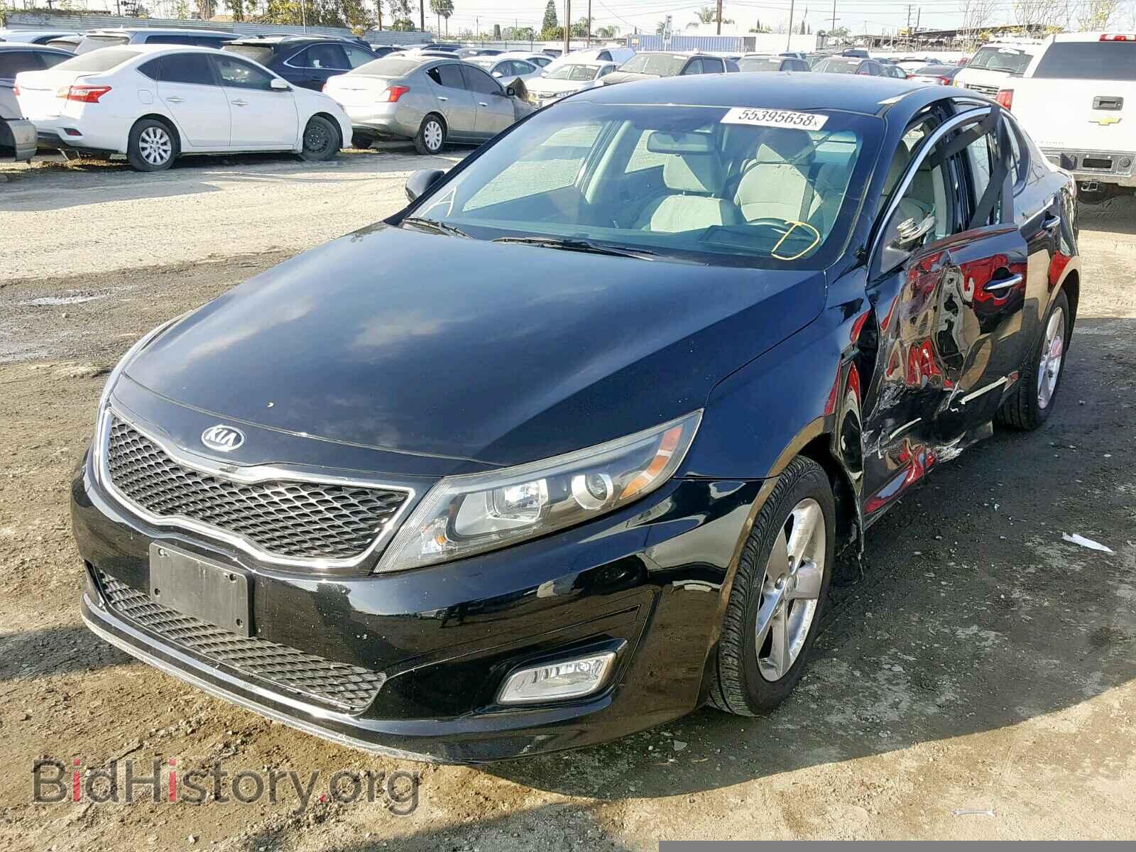 2015 KIA OPTIMA - VIN: 5XXGM4A79FG487521 - Фото 2