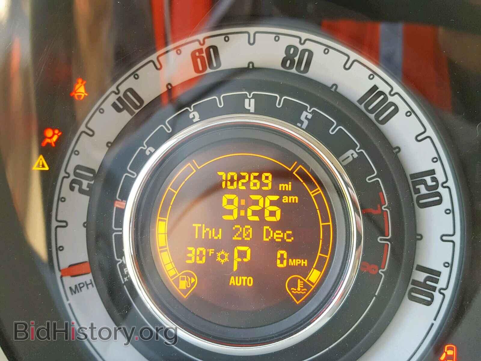 2012 FIAT 500 - VIN: 3C3CFFER4CT109191 - Фото 8